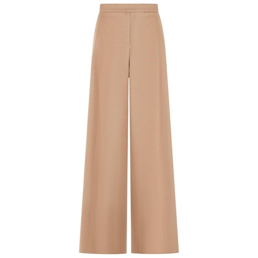 Max Mara 'Filato' Brown Camel Pants Women